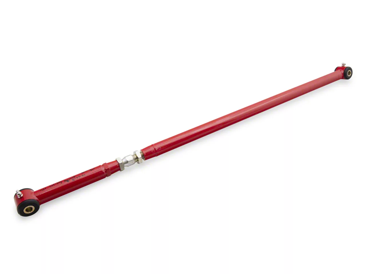 C&L Adjustable Panhard Bar; Red (05-14 Mustang)