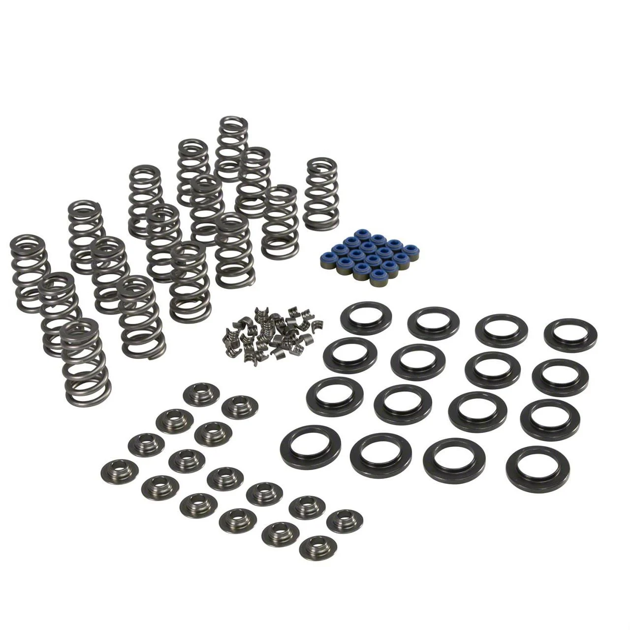 Comp Cams Conical Valve Springs with Titanium Retainers; 0.630-Inch Max Lift (09-23 5.7L HEMI Challenger)