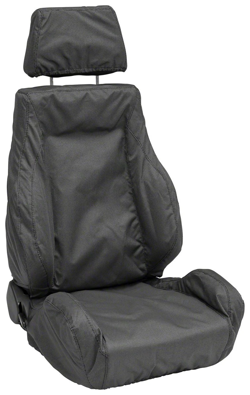 Corbeau GTS II Seat Saver; Black (Universal; Some Adaptation May Be Required)