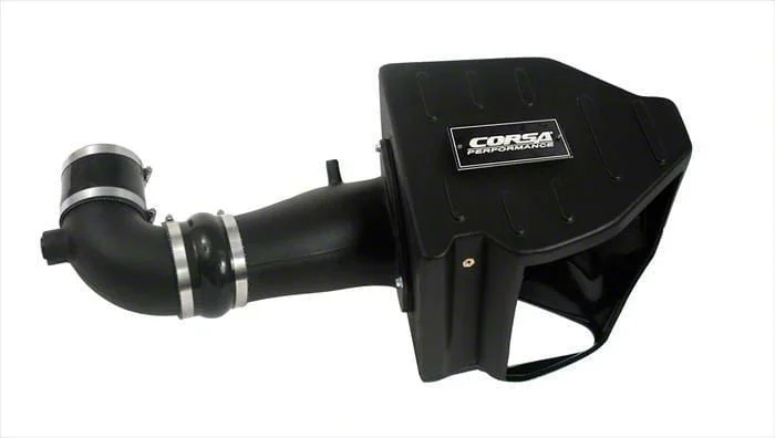 Corsa Performance Closed Box Cold Air Intake with Donaldson PowerCore Dry Filter (11-23 5.7L HEMI Charger)