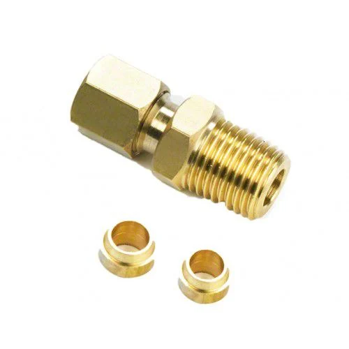 Davies Craig 1/4-Inch NPT Compression Fitting with 5mm and 6mm Olive (Universal; Some Adaptation May Be Required)