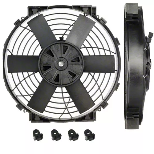 Davies Craig 10-Inch Slimline Thermatic Electric Fan; 12-Volt (Universal; Some Adaptation May Be Required)