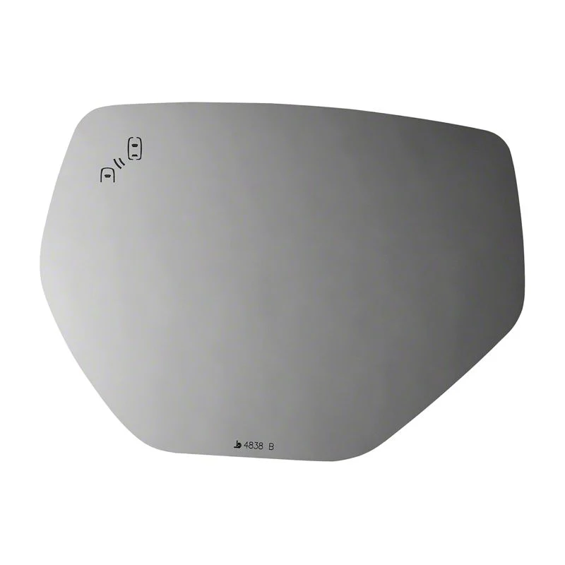 Redi-Cuts Fit Over Side View Mirror Glass with Blind Spot; Driver Side (20-26 Corvette C8)
