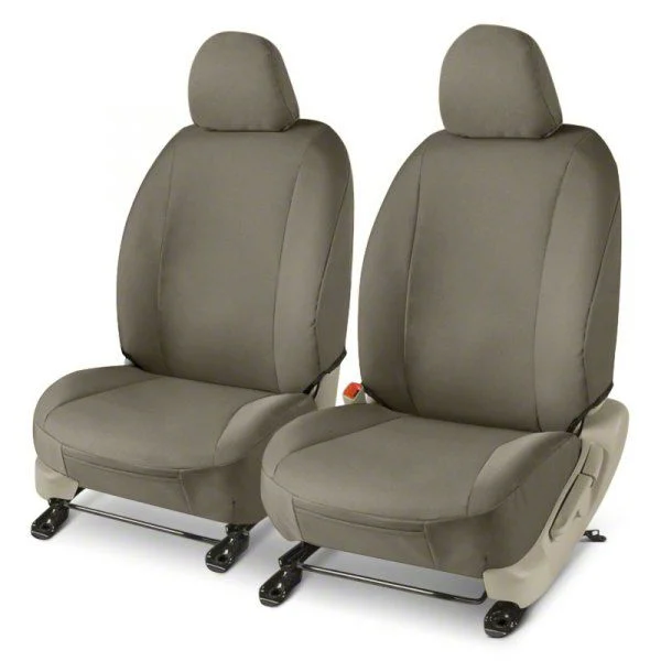 Covercraft Precision Fit Seat Covers Endura Custom Front Row Seat Covers; Charcoal (19-23 Ranger XL, XLT)