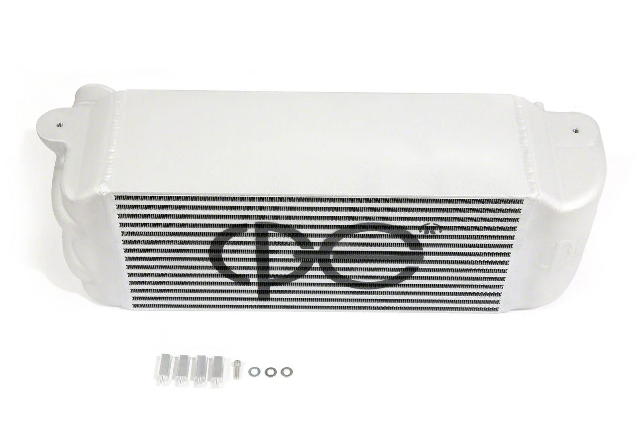 cp-e Core FMIC Front Mount Intercooler; Titan Finish (17-26 3.5L EcoBoost F-150)