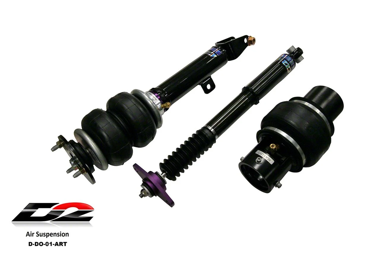 D2 Racing Air Struts with VERA Basic Management (06-10 RWD Charger)