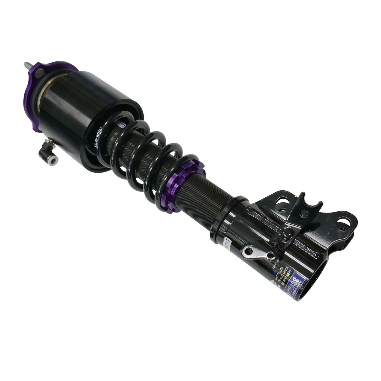 D2 Racing RS Series Coil-Over Kit with Front Air Cups (06-10 RWD Charger)
