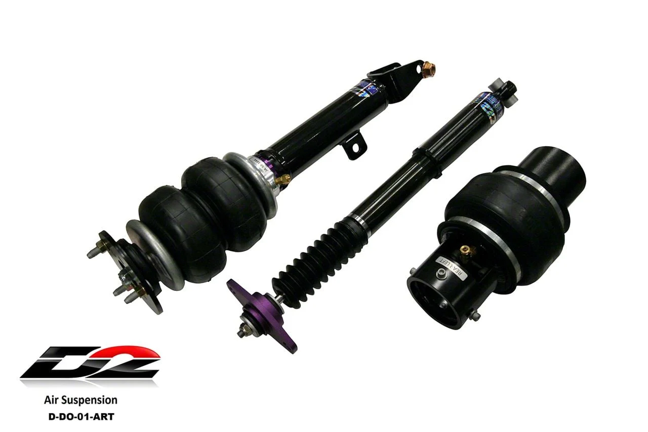 D2 Racing Air Struts with VERA Evo Bluetooth Management (06-10 RWD Charger)