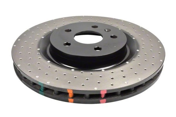 DBA 4000 Series XD Cross Drilled Rotor; Front (10-15 Camaro SS)