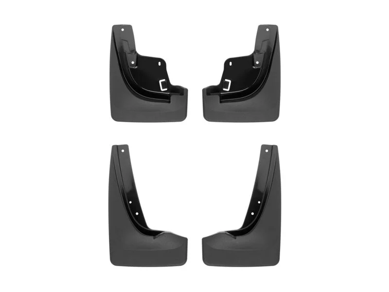 WeatherTech 11-21 Jeep Grand Cherokee No Drill Mudflaps - Black