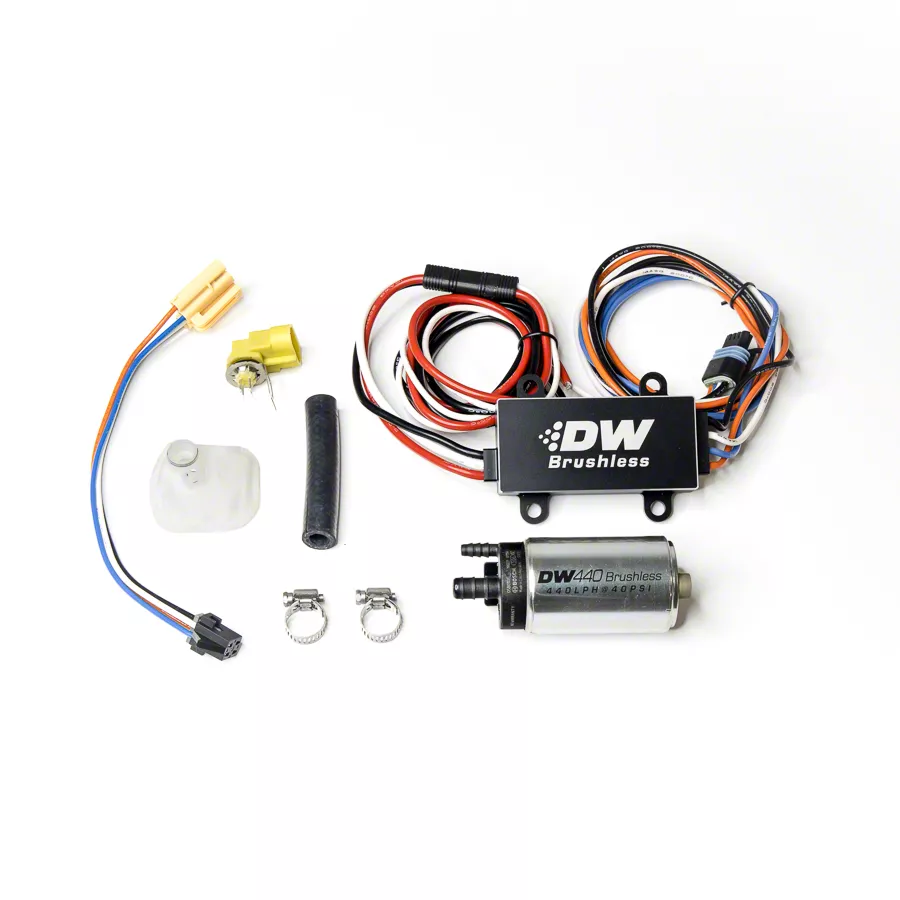 DeatschWerks DW440 Brushless Fuel Pump with Dual Speed Controller (05-10 Mustang GT)