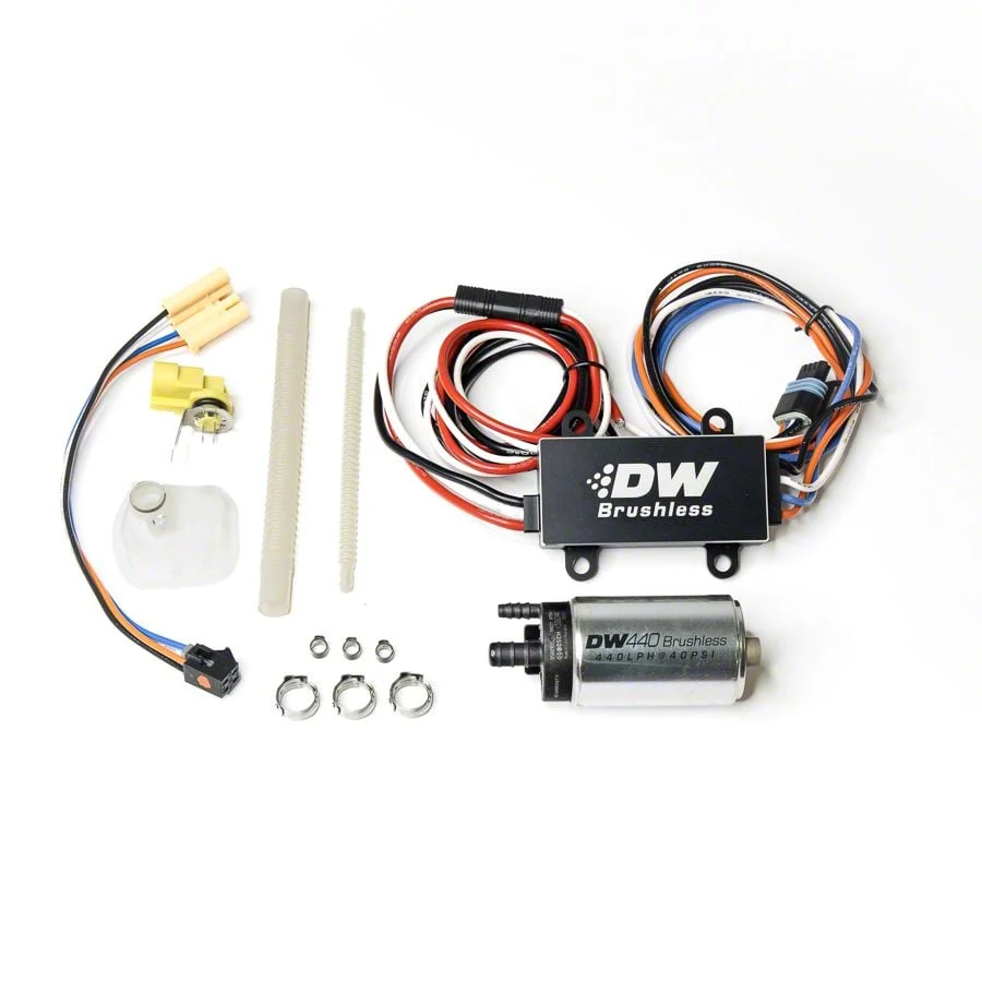 DeatschWerks DW440 Brushless Fuel Pump with Dual Speed Controller (11-14 Mustang)