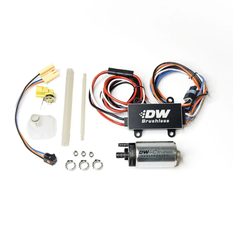 DeatschWerks DW440 Brushless Fuel Pump with PWM Modulated Controller (11-14 Mustang)
