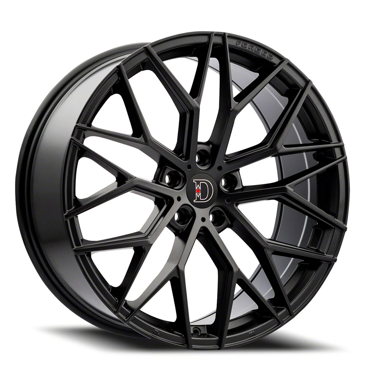 Defy D07 Gloss Black Wheel; 19x8.5; 35mm Offset (16-24 Camaro, Excluding ZL1)