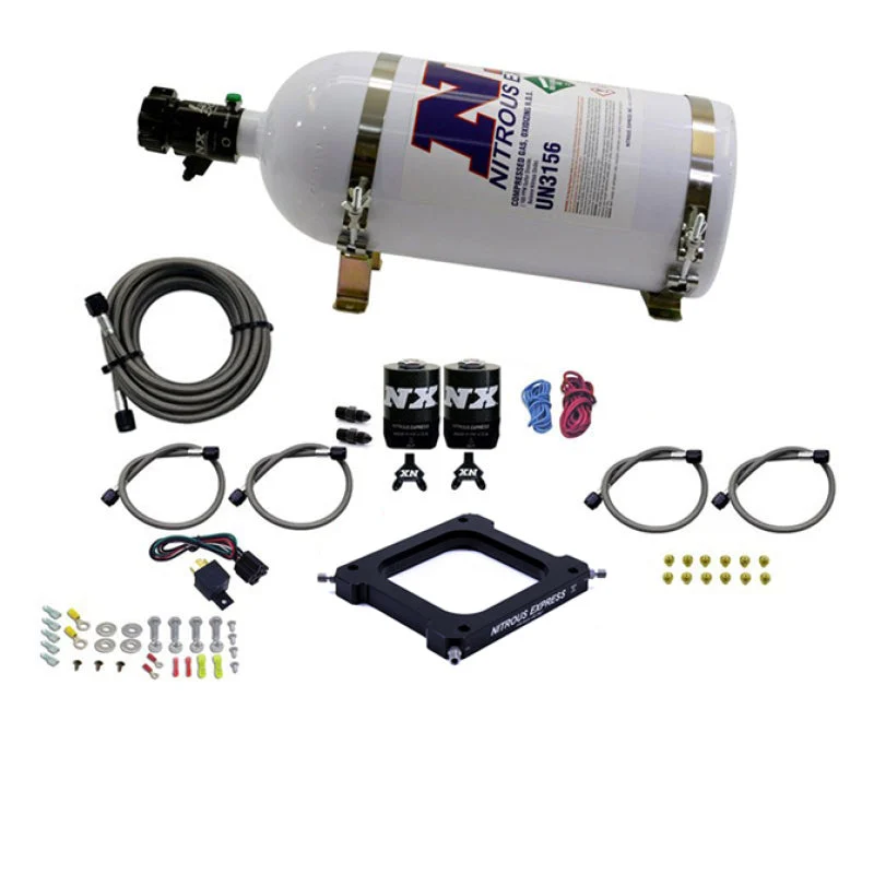 Nitrous Express 4500 Assassin Plate System Stage 6 Alcohol 100-300HP (10lb Bottle)