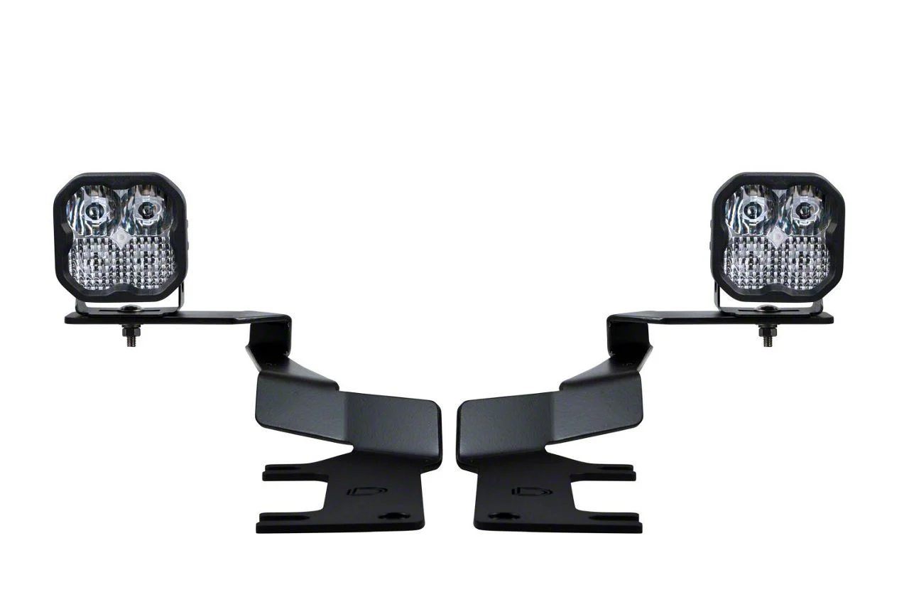 Diode Dynamics Stage Series SS3 Sport LED Ditch Light Kit; White Combo (17-22 F-250 Super Duty)