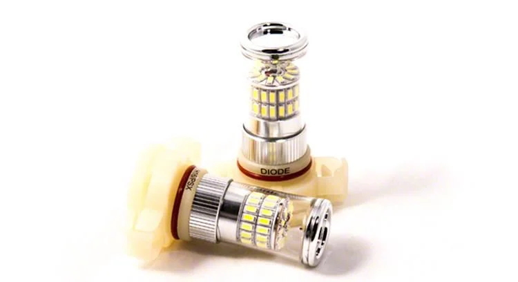 Diode Dynamics Cool White LED Fog Light Bulbs; 5202/PSX24W HP48 (07-26 Sierra 3500 HD)