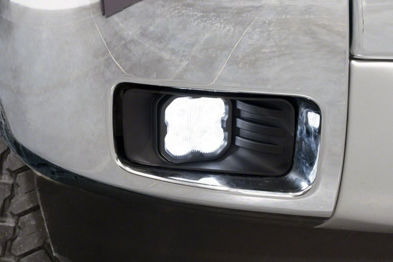 Diode Dynamics SS3 Pro ABL Type CH LED Fog Light Kit; White SAE Fog (07-14 Silverado 2500 HD)