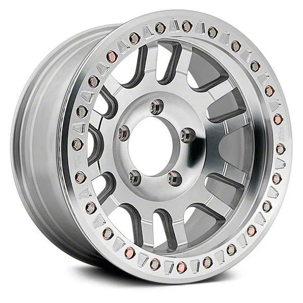 Dirty Life Canyon Race Machined 8-Lug Wheel; 17x9; -12mm Offset (17-22 F-350 Super Duty SRW)