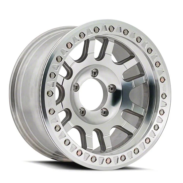 Dirty Life Canyon Race Machined 8-Lug Wheel; 17x9; -12mm Offset (07-10 Sierra 2500 HD)