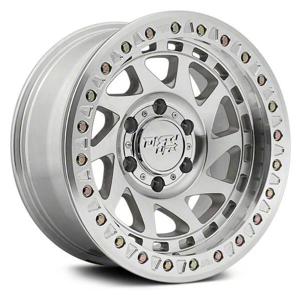 Dirty Life Enigma Race Machined 8-Lug Wheel; 17x9; -12mm Offset (07-10 Sierra 2500 HD)