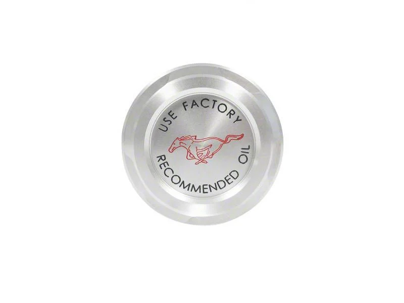 Oil Cap Cover with Running Pony Logo (15-23 Mustang EcoBoost)