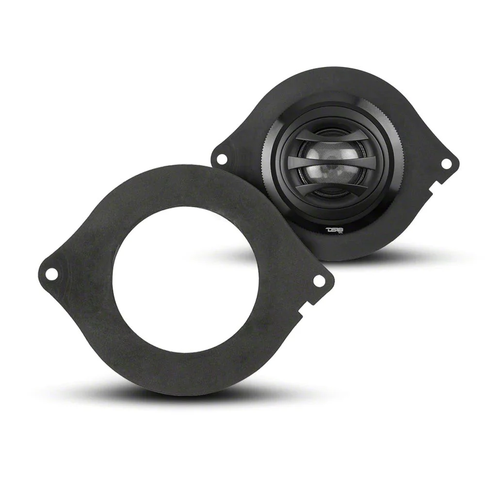 DS18 EXL Front and Rear Amplified Speaker Package (10-18 RAM 2500)