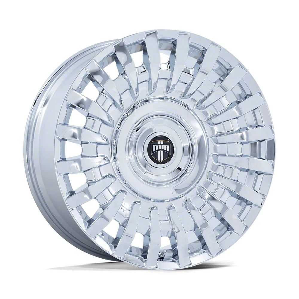 DUB Honcho Chrome Wheel; 22x9; 38mm Offset (10-14 Mustang)