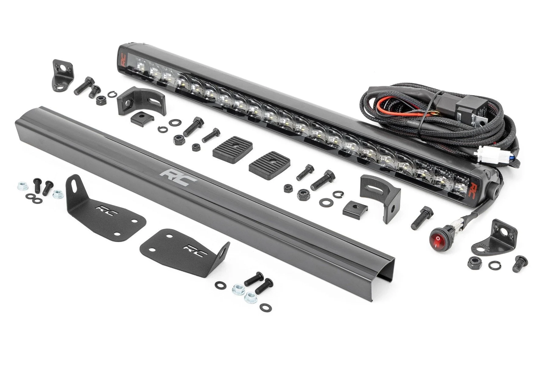 LED Bumper Light Kit - 20" Spectrum Single Row, 2021+ Ford Bronco Sport