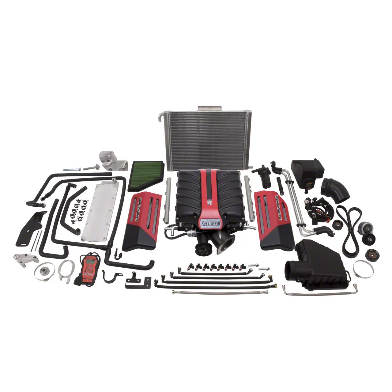 Edelbrock Superchargers E-Force Stage 1 Street Supercharger Kit with Tuner (10-13 Camaro SS w/ Automatic Transmission)
