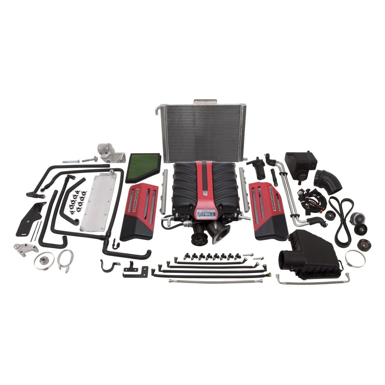 Edelbrock Superchargers E-Force Stage 1 Street Supercharger Kit without Tuner (10-13 Camaro SS w/ Automatic Transmission)