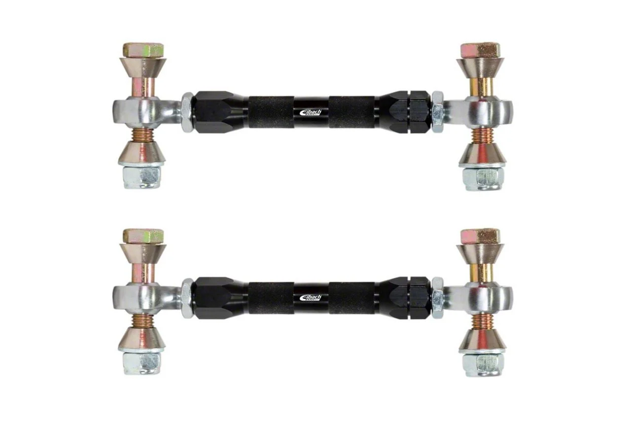 Eibach Anti-Roll Front Adjustable End Links (11-14 RWD Charger R/T w/o Self Leveling Suspension; 11-14 V6 RWD Charger; 15-23 Charger Scat Pack, SRT Hellcat)