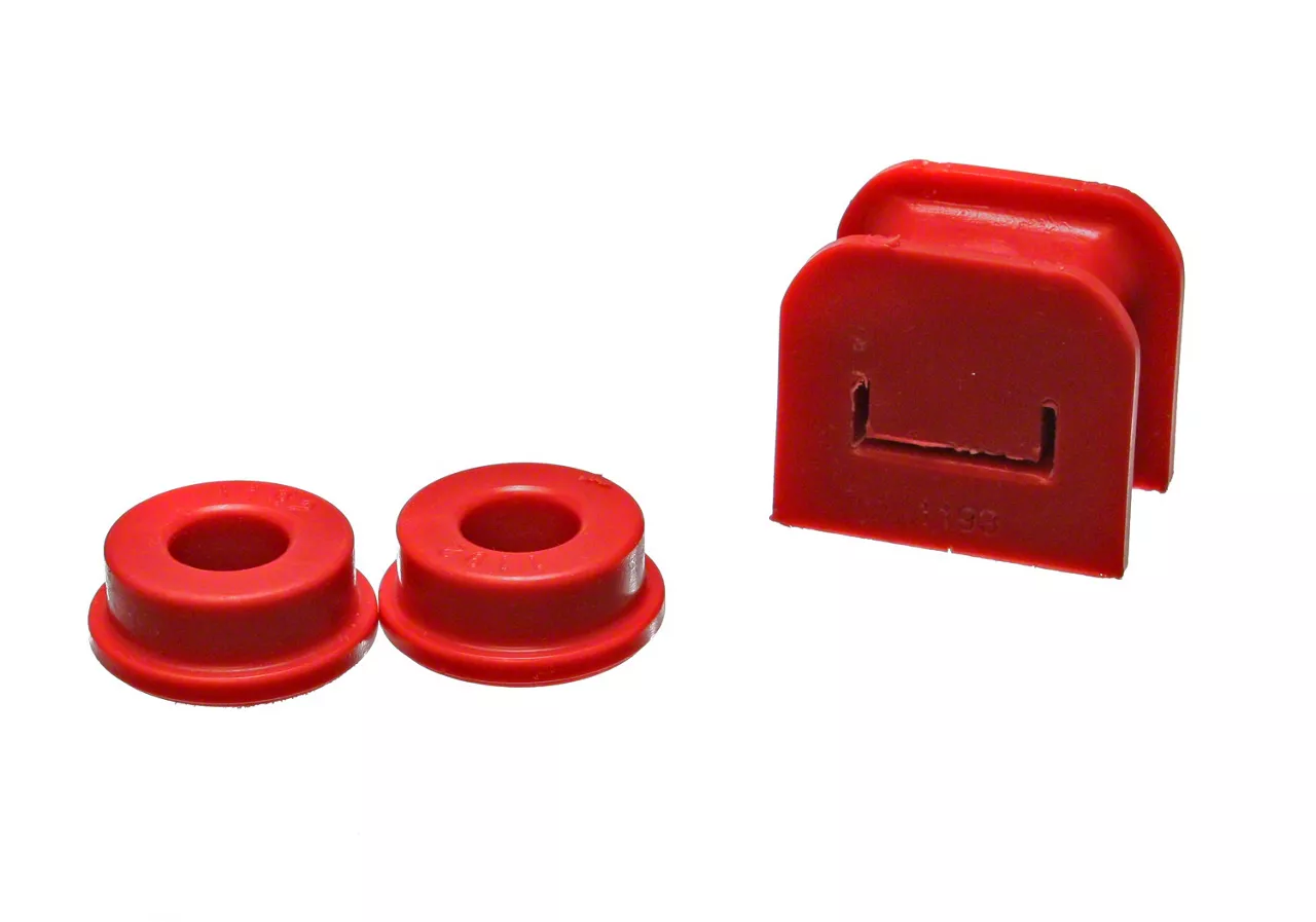 Manual Transmission Shifter Bushing; Red (05-10 Mustang)