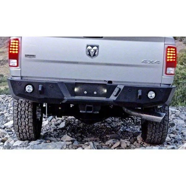 Expedition One Range Max Base Rear Bumper; Textured Black (10-18 RAM 2500)