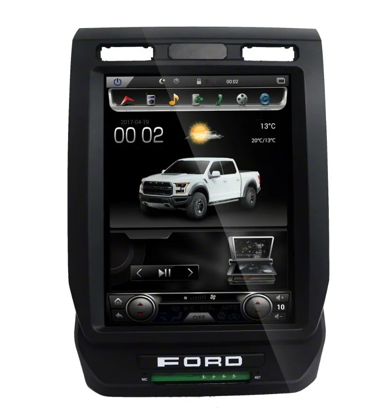 Phoenix Automotive by Navos 12.10-Inch Android 9 Navigation Radio (15-19 F-150 w/ Manual A/C)