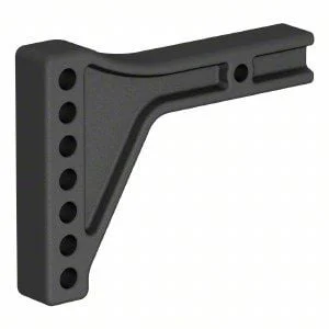 2-Inch Receiver Weight Distribution Hitch Shank; 3-1/8-Inch Drop (Universal; Some Adaptation May Be Required)