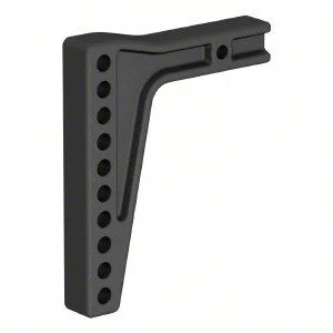 2-Inch Receiver Weight Distribution Hitch Shank; 7-3/8-Inch Drop (Universal; Some Adaptation May Be Required)
