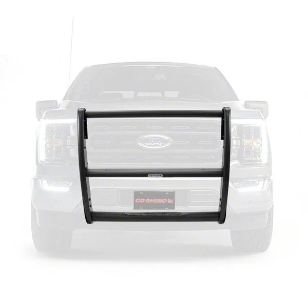 Go Rhino 3100 Series StepGuard Center Grille Guard; Textured Black (18-20 F-150, Excluding Raptor)