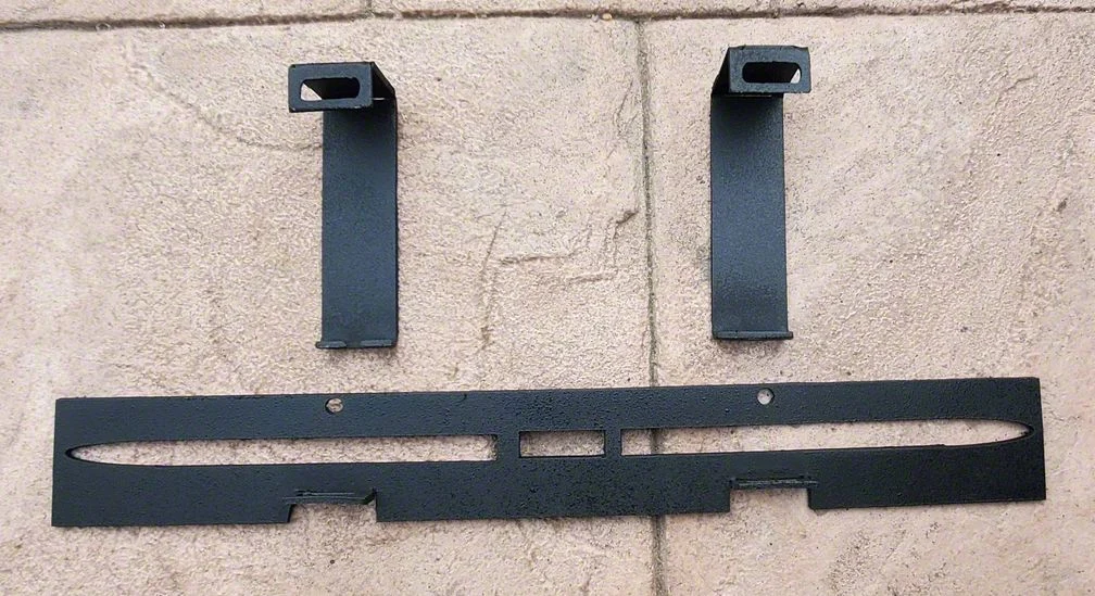 5-Light Center Bumper Mounting Brackets with DIY Wiring Harness (21-26 F-150 Raptor)