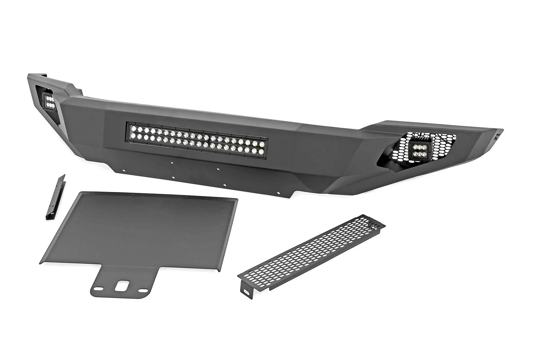 Front Bumper | High Clearance | Skid Plate | Ford F-150 | 2018-2020 | Rough Country | 10756A