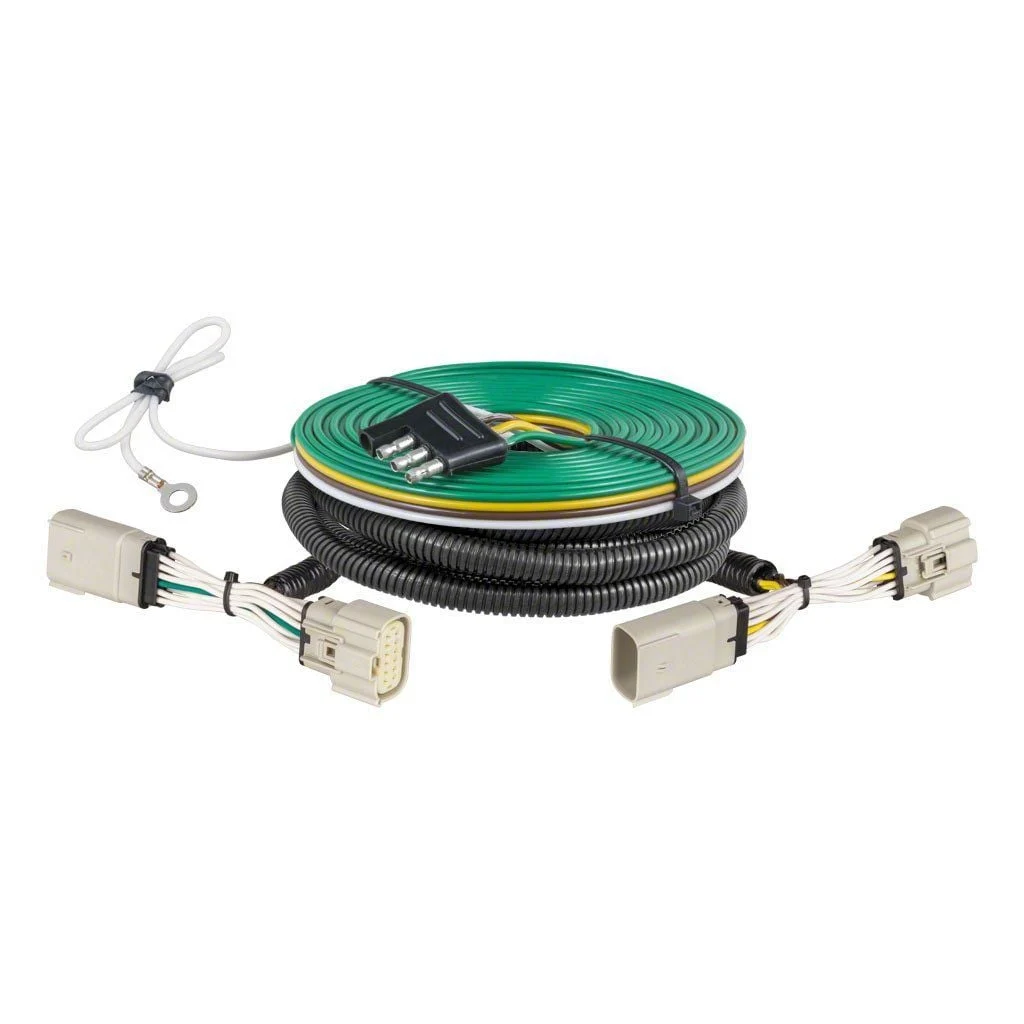 Custom Towed-Vehicle RV Wiring Harness (21-26 F-150 w/ Factory LED Tail Lights & OnBoard Scale)