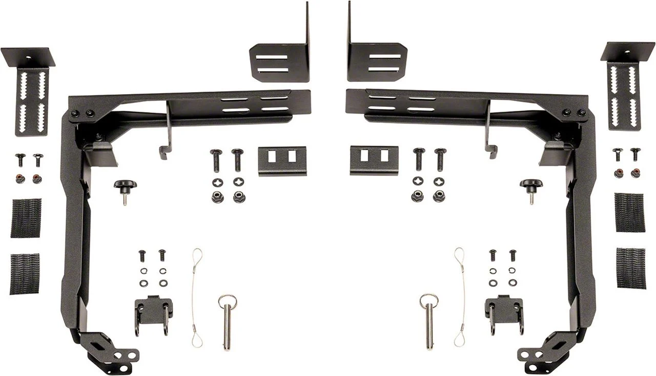Saddle Case Bed Mount Kit for Bedrail Flange Mounting (Universal; Some Adaptation May Be Required)