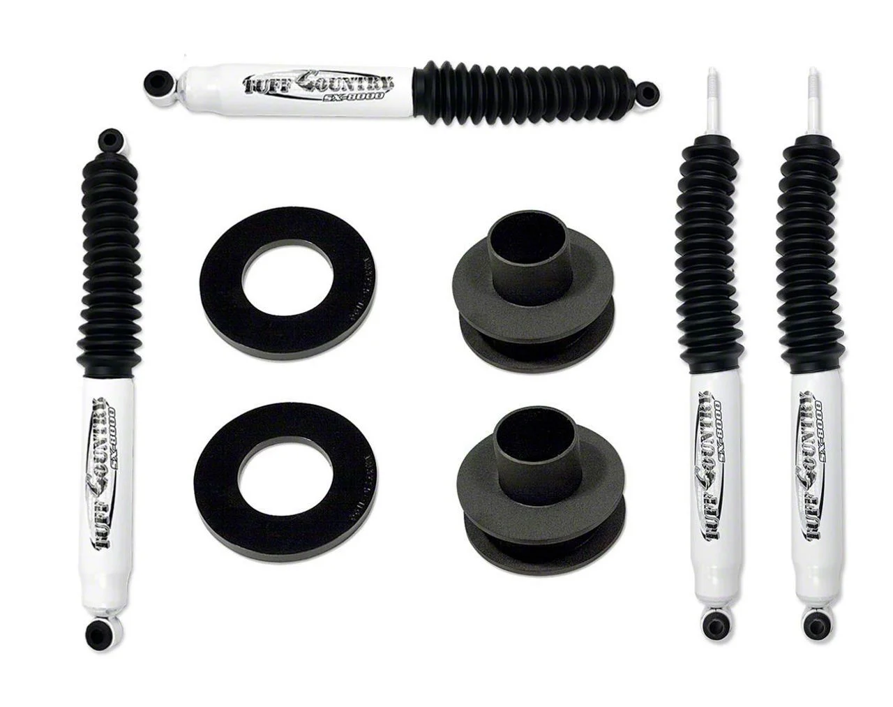 Tuff Country 2.50-Inch Front Leveling Kit with SX8000 Shocks (11-26 4WD F-250 Super Duty)