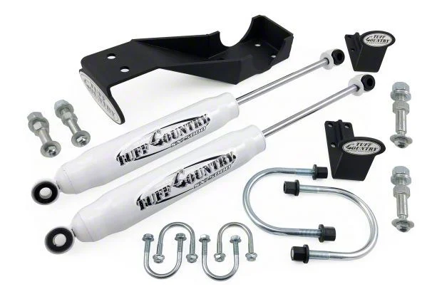 Tuff Country Dual Steering Stabilizer (11-16 4WD F-250 Super Duty)