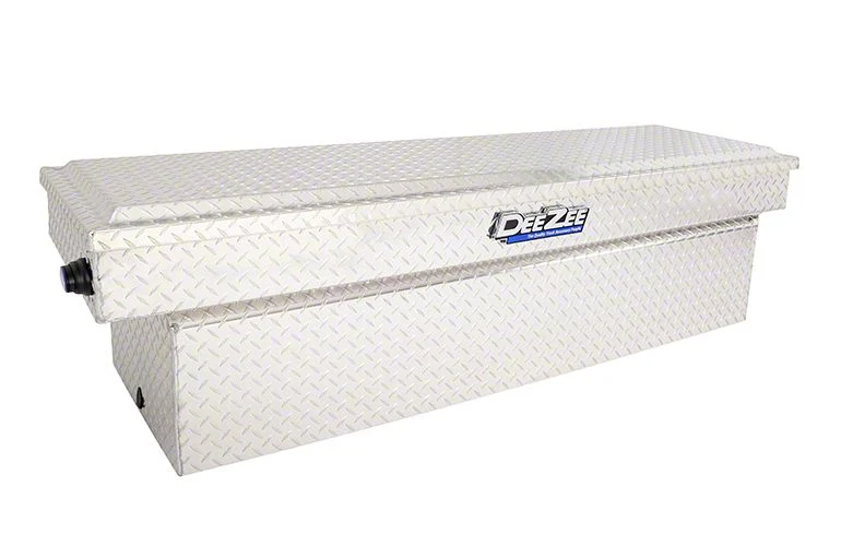 74-Inch Blue Label Series Single Lid Crossover Tool Box; Brite-Tread (Universal; Some Adaptation May Be Required)