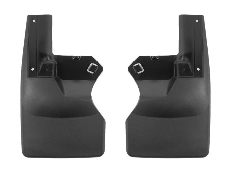 WeatherTech 2020+ Ford Gladiator No Drill MudFlaps - Black