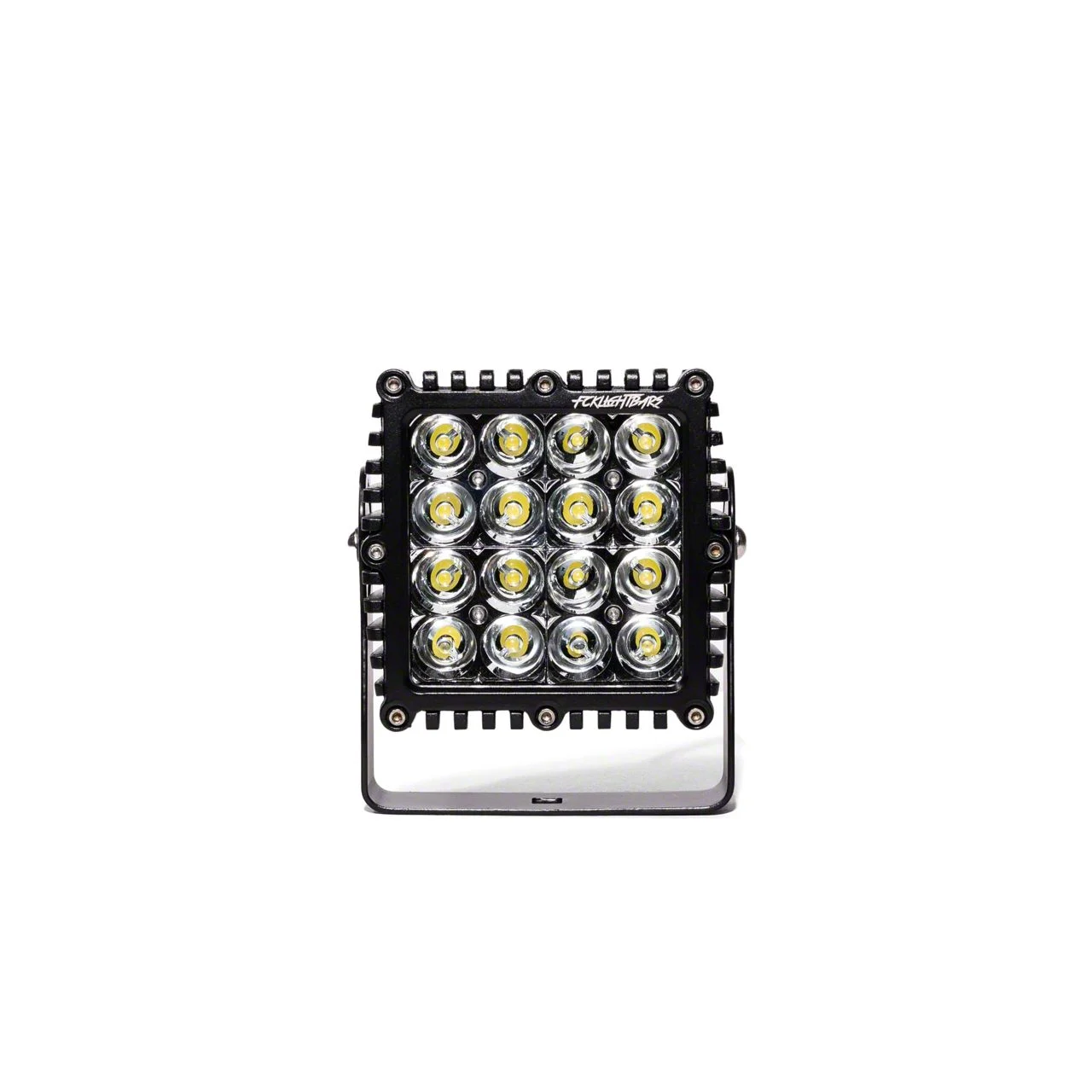 FCKLightBars XL Series 5-Inch Square LED Light Pod; Flood/Spot Beam (Universal; Some Adaptation May Be Required)