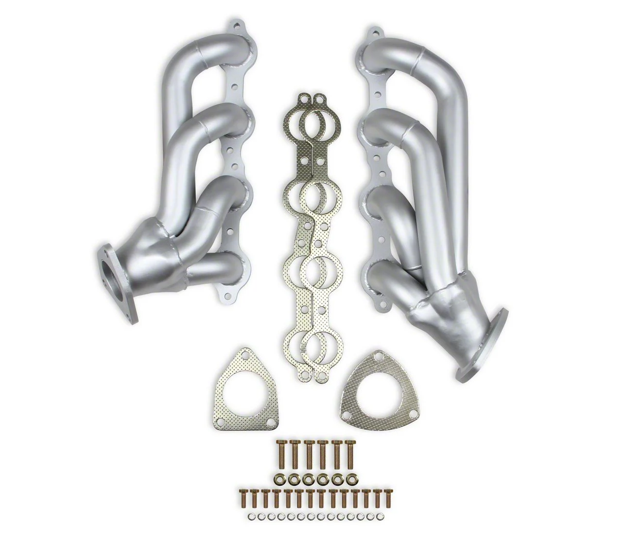 Flowtech 1-3/4-Inch Shorty Headers; Ceramic (08-13 6.0L Tahoe)