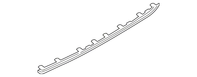 Ford Rear Bumper Cover Molding (13-14 Mustang GT, V6)