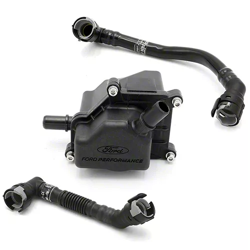 Ford Performance Air/Oil Separator; Passenger Side (18-23 Mustang GT)